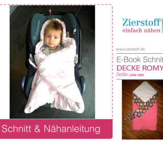 E-Book - Decke für Babyschale „ROMY“